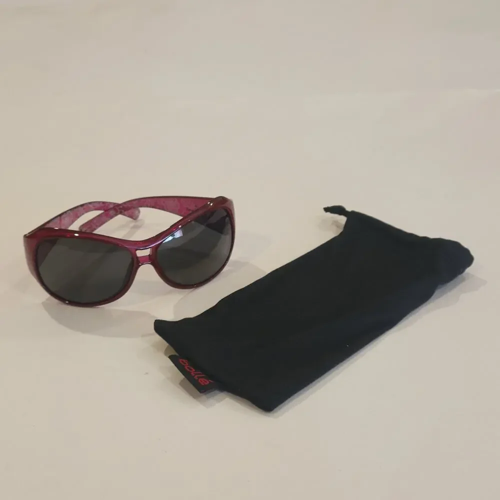 Bollé Sarah 11717 Junior Women Sunglasses Shiny Purple Frame TNS Lens With Pouch